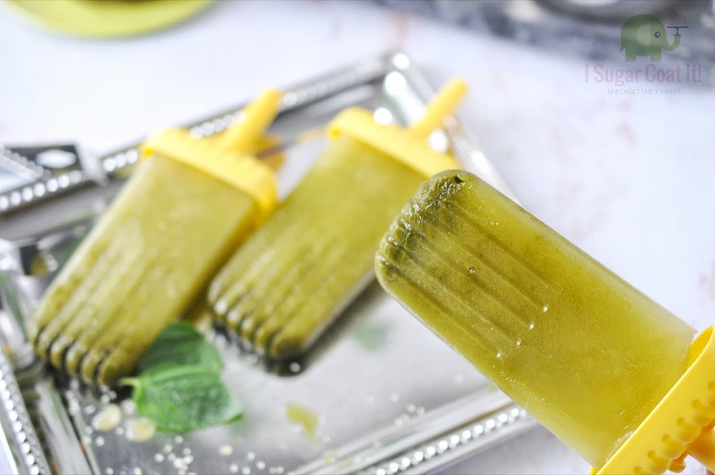 Matcha Mojito Popsicle