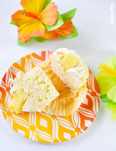 Pina Colada Cupcakes