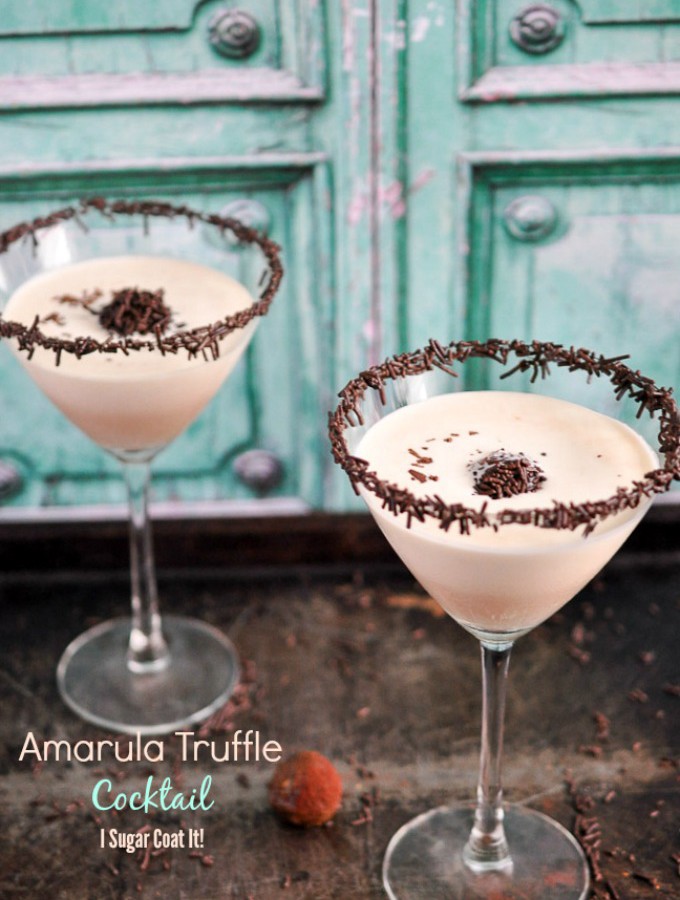 Amarula Truffle Cocktail