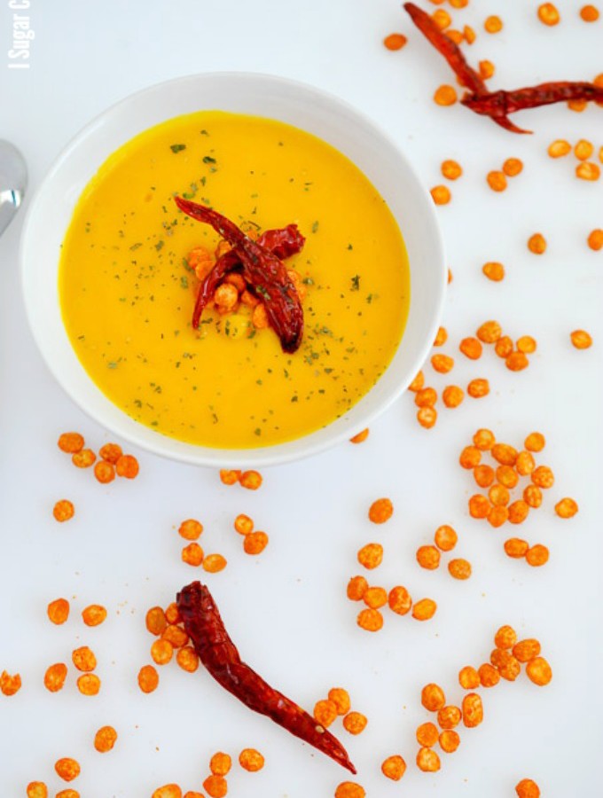 Maple Roasted Squash Blender Soup