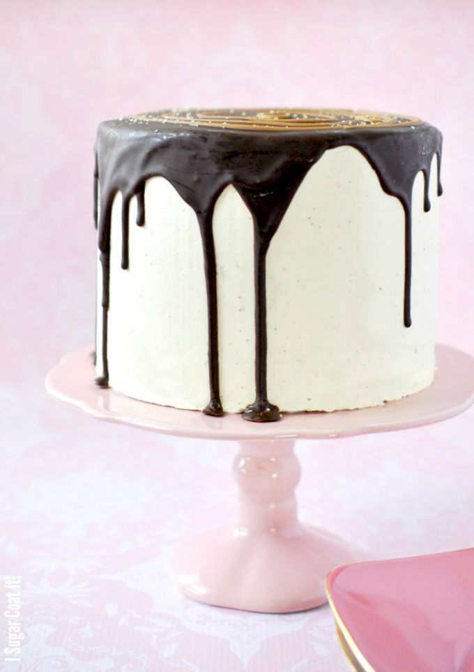Biscoff Chocolate Drip Cake