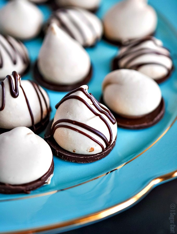 Champagne Ganache Marshmallow Kisses