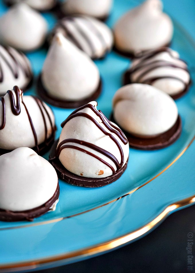 Champagne Ganache Marshmallow Kisses