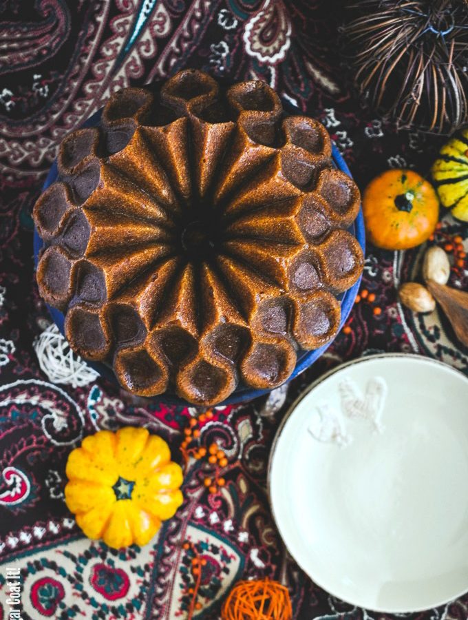 Browned Butter Pumpkin Caramel Bundt Cake - I Sugar Coat It!