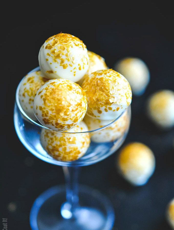 Happy Hour Eggnog Truffles - I Sugar Coat It!