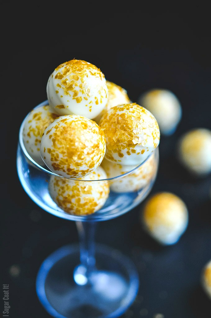 Happy Hour Eggnog Truffles - I Sugar Coat It!