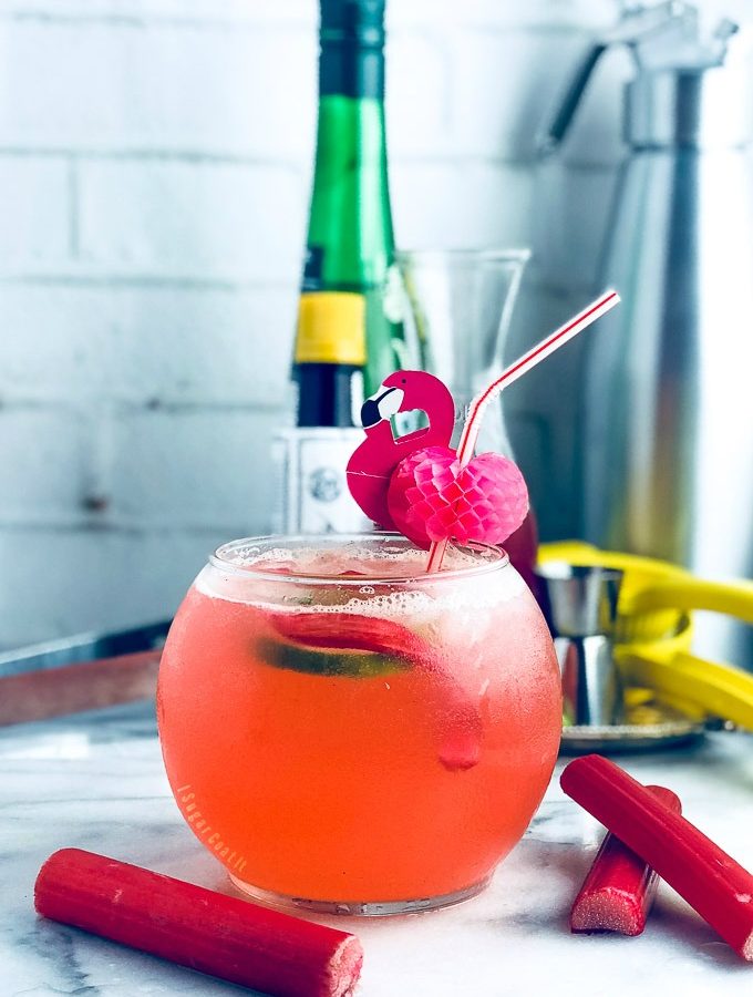 Refreshingly tart, with flecks of vanilla beans and pops of sweetness, my Vanilla Bean Rhubarb Elderflower Soda will become a fast summer favourite.
