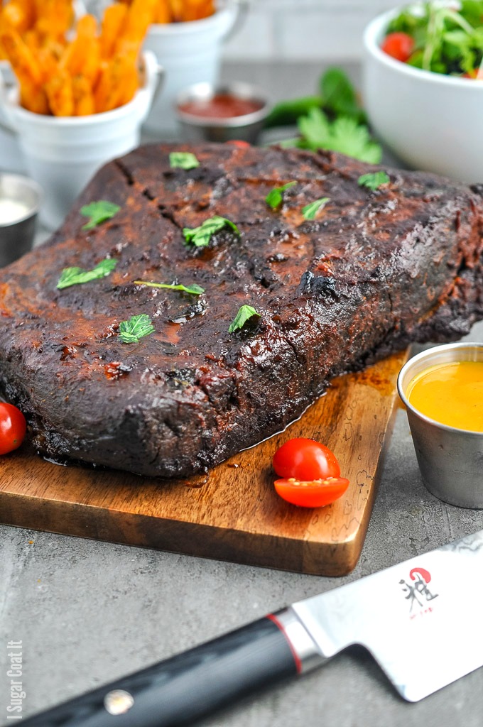 24-Hour Sous Vide Beef Brisket or how to turn a tough cut meat into a smoky, tender, mouthwatering masterpiece just in time for grilling season!