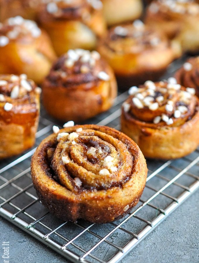 Sweet, sticky, buttery, fluffy and intensely nutty Black Walnuts Cinnamon Rolls baked into perfectly crunchy, lightly spiced swirls!