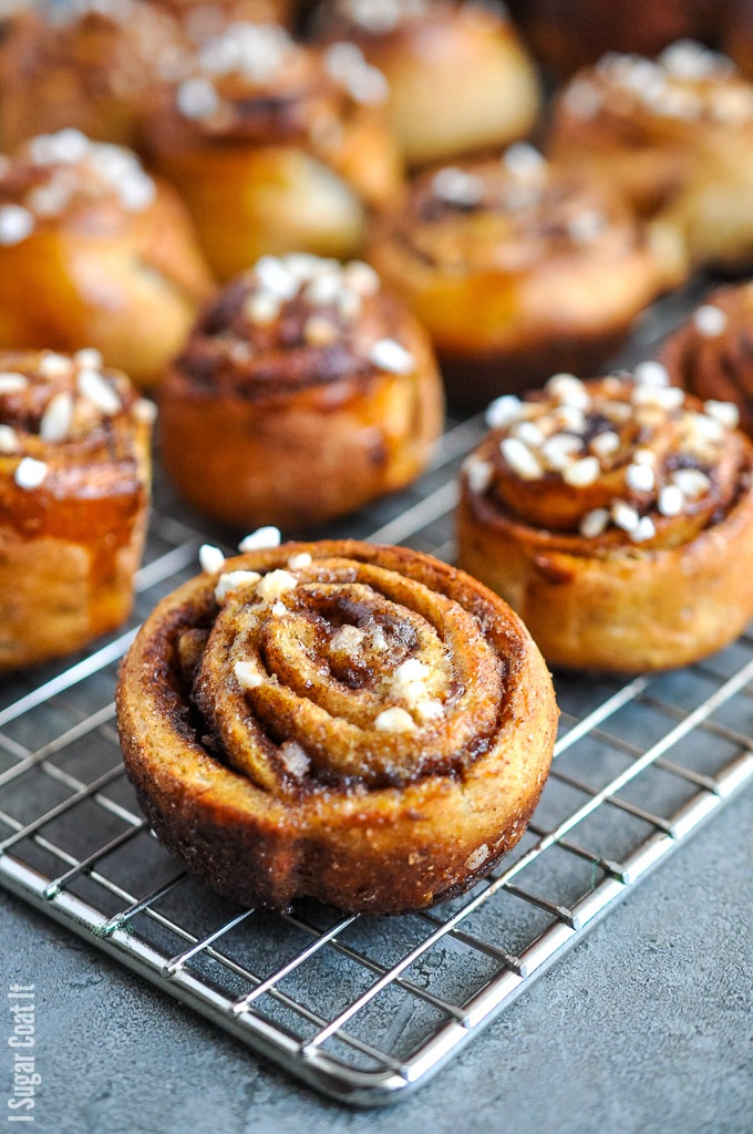 Sweet, sticky, buttery, fluffy and intensely nutty Black Walnuts Cinnamon Rolls baked into perfectly crunchy, lightly spiced swirls!